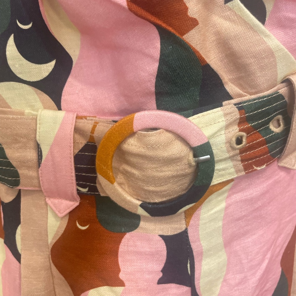 FARM Rio Multicolor Abstract Jumpsuit - Picture 7 of 8